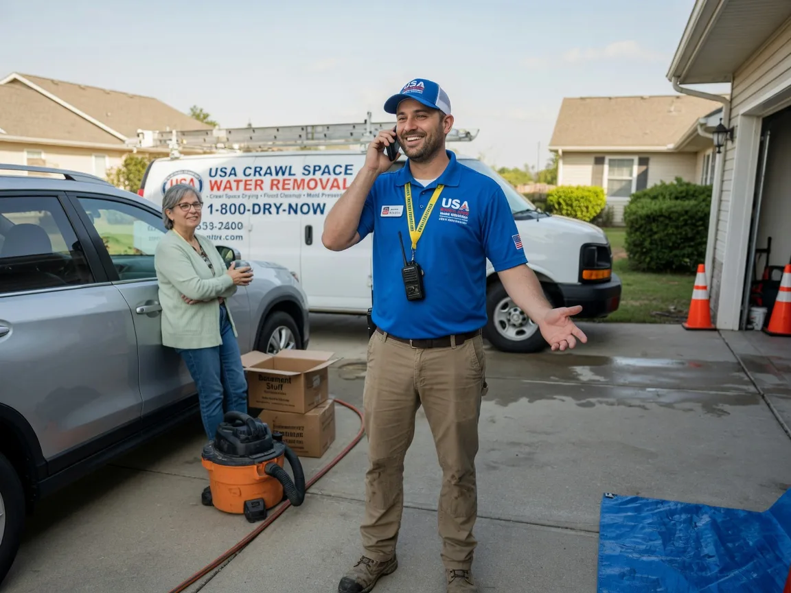 Crawl Space Water Removal Nenzel, NE FAQs